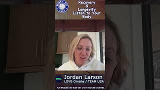 Olympian advice on longevity and recovery
