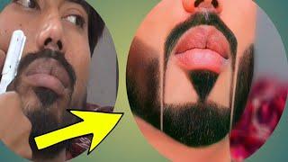 French  style  New Khat style beard style #haircut #video #hair  hair style and beauty tips