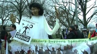 Prolific the Rapper "Black Snakes" at Native Nations March