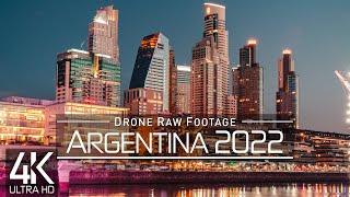 【4K】 Drone RAW Footage  This is ARGENTINA 2022  Buenos Aires  Santa Fe  UltraHD Stock Video