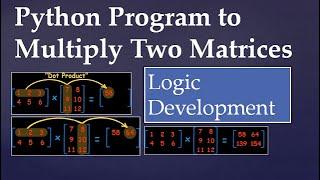 30. Python Program to Multiply Two Matrices