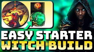 PATH OF EXILE 2 EASY EARLY GAME BLOOD MAGE BUILD DESTROYS CAMPAIGN - WITCH STARTER BUILD