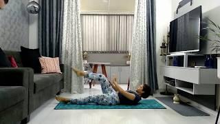 Pawanmukt Asana | Exercise for belly fat | Workout with Madhu.