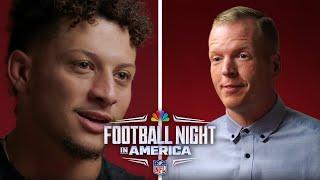 Patrick Mahomes-Andy Reid connection strong heading into season (FULL INTERVIEW) | FNIA | NFL on NBC