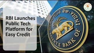 RBI to launch pilot on Public Tech Platform for frictionless credit: you will get loans in minutes