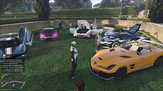 "WE LOVE CARS" CAR MEET with JACK #gta  #gta5