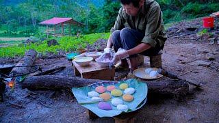 The Single Old Man's Baking Story | Foster father and Son weeding and tending roses