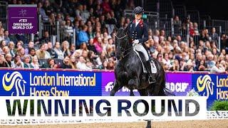 Lottie Fry and Glamourdale finish first in London!  | FEI Dressage World Cup™ London 2024