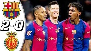 Barcelona vs Mallorca 2-0 All Goals & Highlights - 2024