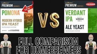 Pomona Vs Verdant IPA Yeast Compared