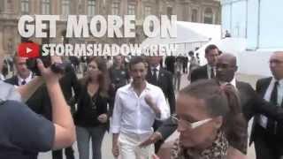 Sexy Kate Moss and Guests at Vuitton Fashion Show in Paris - 05/10/2011