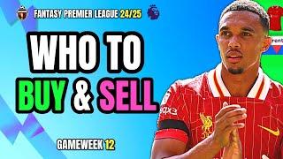 FPL GW12 TRANSFER PLANS | ELITE MANAGER MOVES ⭐ FANTASY PREMIER LEAGUE