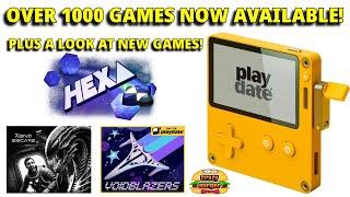 Playdate Now Has OVER 1000 Games Available - Let's Look at The Latest & Greatest!