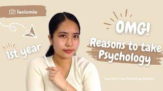 WHY DID I TAKE PSYCHOLOGY as my COLLEGE COURSE! | LEXI COMIA (Philippines)