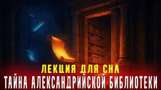 ТАЙНА Александрийской Библиотеки: Что Исчезло НАВСЕГДА? | Лекция для СНА