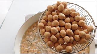 Coated Peanuts with 1 cup of peanuts /CRUNCHY DELICIOUS COATED PEANUTS! Tasty West African SNACK! 