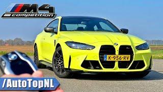 BMW M4 Competition G82 | REVIEW on AUTOBAHN [NO SPEED LIMIT] by AutoTopNL