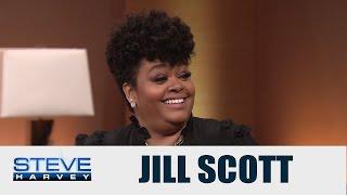 Jill Scott: We first met at the bathroom! || STEVE HARVEY