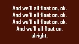 modest mouse-float on lyrics