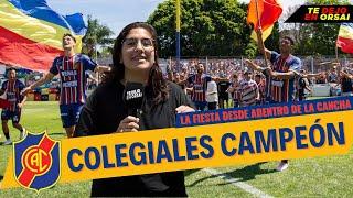 COLEGIALES CAMPEÓN DEL CLAUSURA: así se vive el ASCENSO ARGENTINO desde ADENTRO DE LA CANCHA