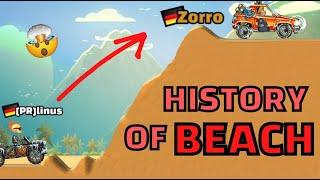 FULL HISTORY OF BEACH- Hill Climb Racing 2 Compilation