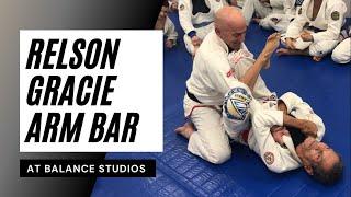 Relson Gracie teaches armbar at Balance Studios in Philadelphia