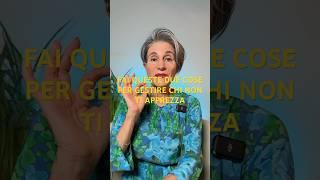 FAI QUESTE DUE COSE PER GESTIRE CHI MON TI APPREZZA #psicologia #crescitapersonale #lifecoaching