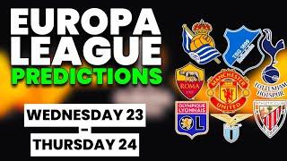 EUROPA LEAGUE Predictions & Betting Tips | Round 3