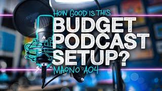 Budget Podcast Kit Review: Maono AU-A04