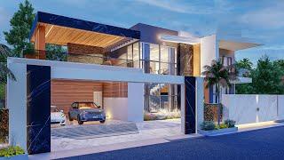 House Design | 5 Bedroom | Modern House Design. (370 sqm)