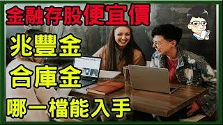 【金融官股分析】兆豐金、合庫金要挑哪一檔?便宜價、合理價、昂貴價分別是多少?投資加權怎麼算 ?哪一檔是績優股，報酬最高?│兆豐金、合庫金哪一檔最適合存股? 穩定配息10年以上│殖利率為定存的5倍以上