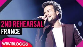 Second Rehearsal: Amir "J'ai Cherché" France @ Eurovision 2016 | wiwibloggs