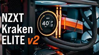 NZXT Kraken Elite v2 AIO - BOOSTED Looks & Performance