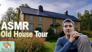 NORWAY (Unintentional) ASMR #2  Old Abandoned Bearhunter House Tour | Are there Ghosts? 