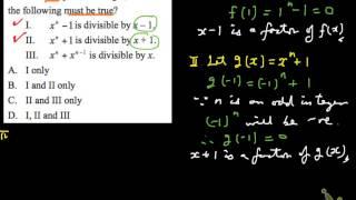 SpiderMaths Quiz 3 Polynomials 2)