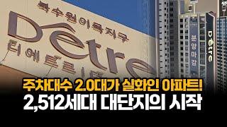 대단지의 시작! 북수원 이목지구 디에트르 더 리체 1차 / 주차대수 세대당 두대, 무상제공 옵션 제공 교통과 입지 수원 미분양 선착순 아파트