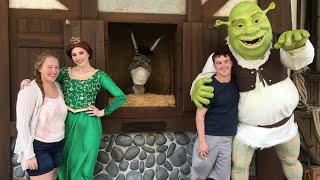 Meeting Shrek At Universal Studios Orlando Florida