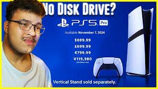 NO Disk Drive!? | PS5 Pro Reveal (Reaction)