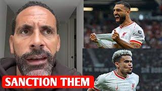 SANCTION THEMRio Ferdinand says two Liverpool players 'cheated' against Man Utd after drubbing