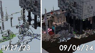 Rainworld In Minecraft progress