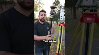 Speed test Surveying with the Leica AP20 AutoPole