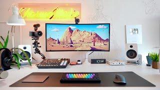 My PRODUCTIVE Desk Setup (2021)