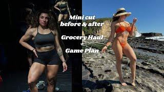 Mini Cut RESULTS-- 13lbs Down In 6 Weeks | Full Physique Before & After | Walmart Grocery Haul