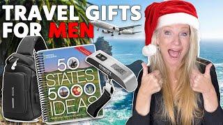 10 Best TRAVEL GIFTS for MEN - Holiday Gift Guide for Travel Lovers