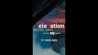 eleVation DIGITAL DAYS Live from OMR-Festival. Bester Content im  Vodafone-Stream live from #OMR22.