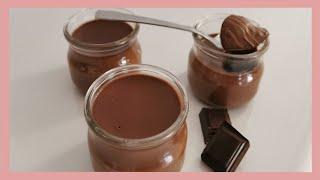 *** Crème au chocolat *** Recette express avec seulement 2 ingrédients 