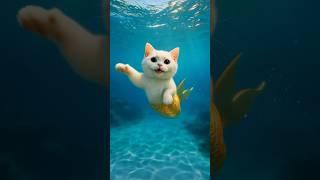 Capybara Doctor Saves Mermaid Cat from Radiation!