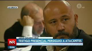 Testigo presencial persiguió a atacantes de Gerardo Cruz