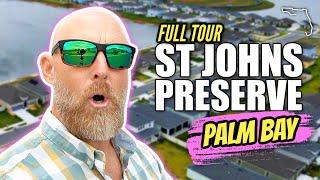  Best New Communities Palm Bay FL // St Johns Preserve Neighborhood Tour