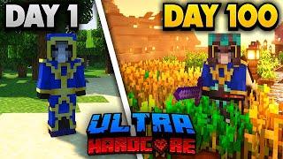 I Survived 100 Days in 1.20 Minecraft Ultra Hardcore..